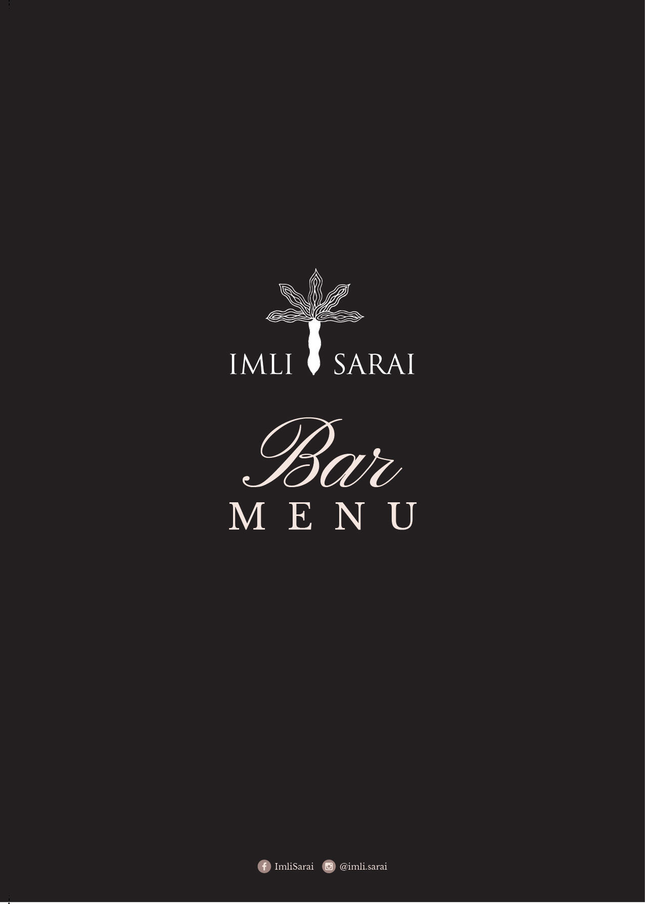 Bar Menu